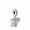 Pandora Jewelry 50 Years of Love Dangle Charm Sale,Sterling Silver,Clear CZ