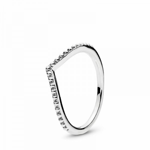 Pandora Jewelry Beaded Wish Ring Sale,Sterling Silver