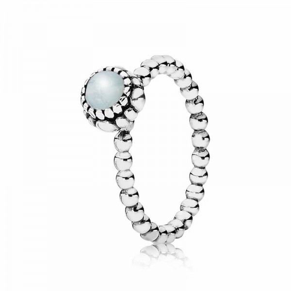 Pandora Jewelry Birthday Blooms Ring March Sale,Sterling Silver