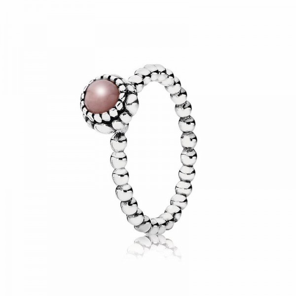 Pandora Jewelry Birthday Blooms Ring October Sale,Sterling Silver
