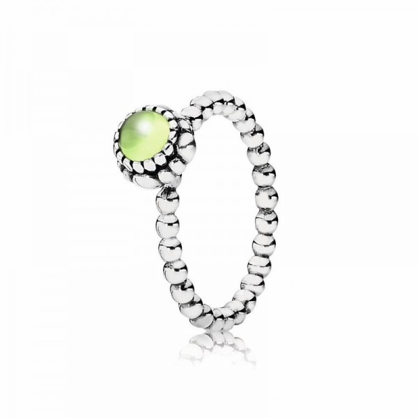 Pandora Jewelry Birthday Blooms Ring August Sale,Sterling Silver