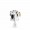 Pandora Jewelry Blooming Watering Can Charm Sale,Sterling Silver,Clear CZ