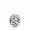 Pandora Jewelry Chiselled Elegance Charm Sale,Sterling Silver,Clear CZ