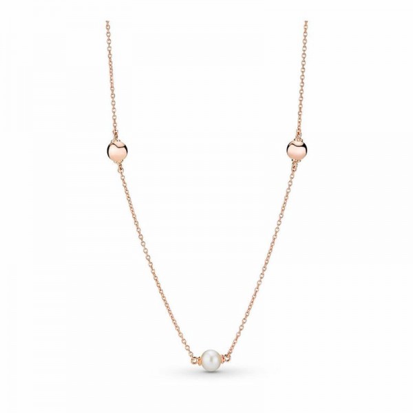Pandora Jewelry Contemporary Pearls Necklace Sale,Pandora Rose™