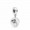 Pandora Jewelry Dazzling Stethoscope Dangle Charm Sale,Sterling Silver,Clear CZ