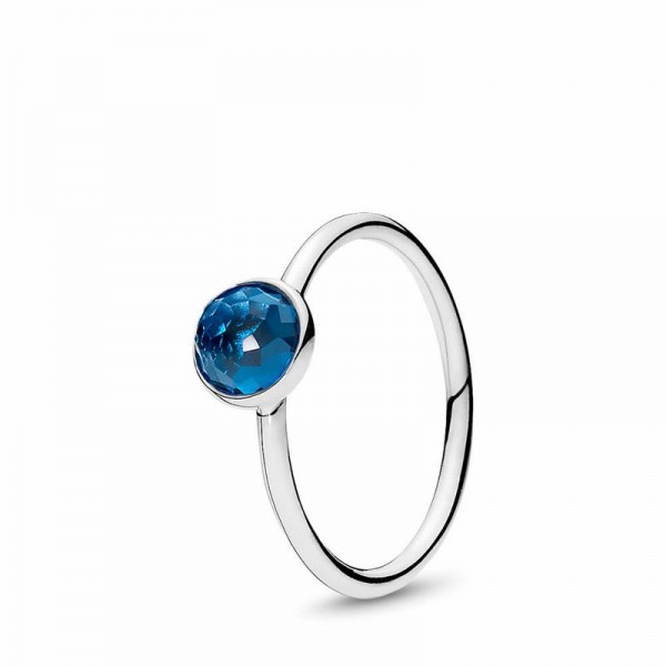 Pandora Jewelry December Droplet Ring Sale,Sterling Silver