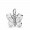 Pandora Jewelry Decorative Butterfly Pendant Sale,Sterling Silver,Clear CZ