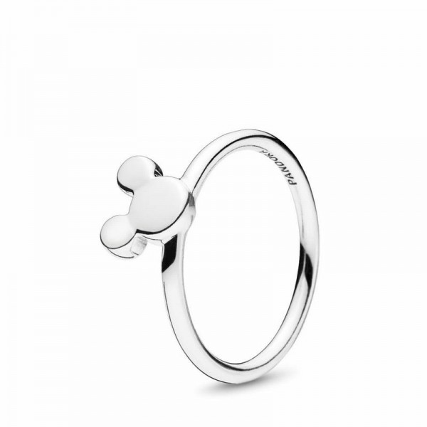 Pandora Jewelry Disney Mickey Silhouette Ring Sale,Sterling Silver