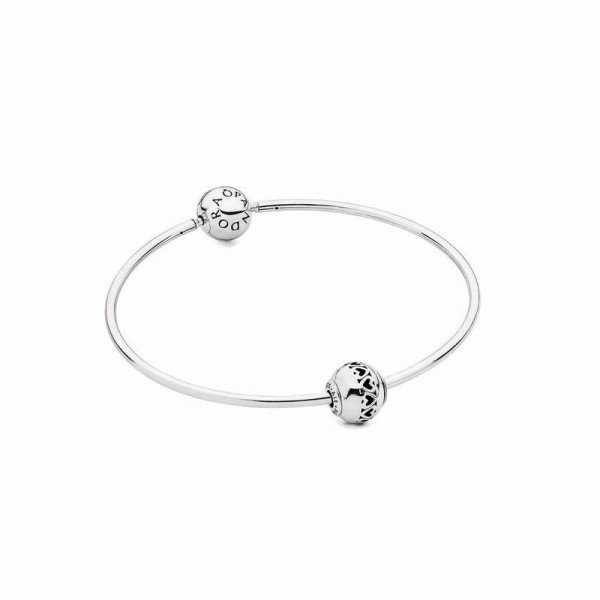 Pandora Jewelry ESSENCE LOVE Bracelet Gift Set Sale,Sterling Silver