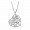 Pandora Jewelry Family Tree Heart Necklace Sale,Sterling Silver