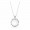 Pandora Jewelry Floating Lockets Logo Necklace Sale,Sterling Silver
