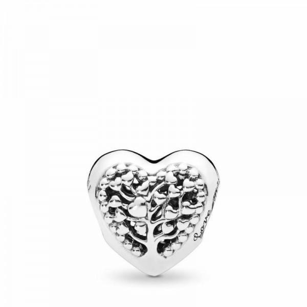 Pandora Jewelry Flourishing Hearts Charm Sale,Sterling Silver