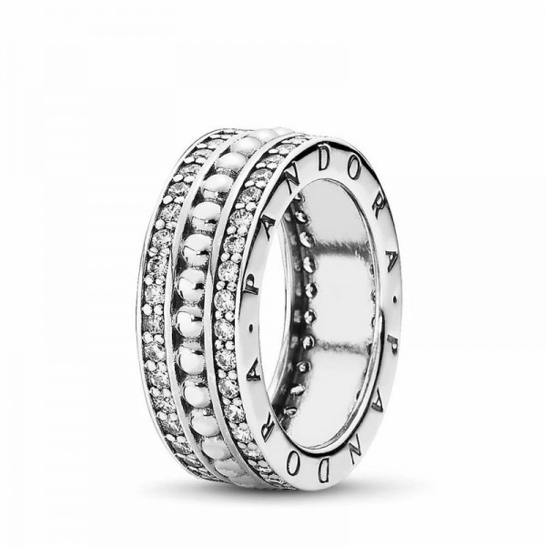 Pandora Jewelry Forever Pandora Jewelry Ring Sale,Sterling Silver,Clear CZ