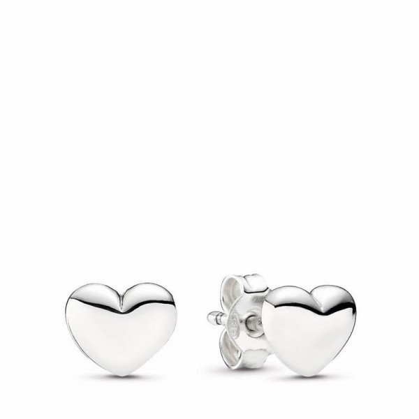 Pandora Jewelry Hearts Stud Earrings Sale,Sterling Silver