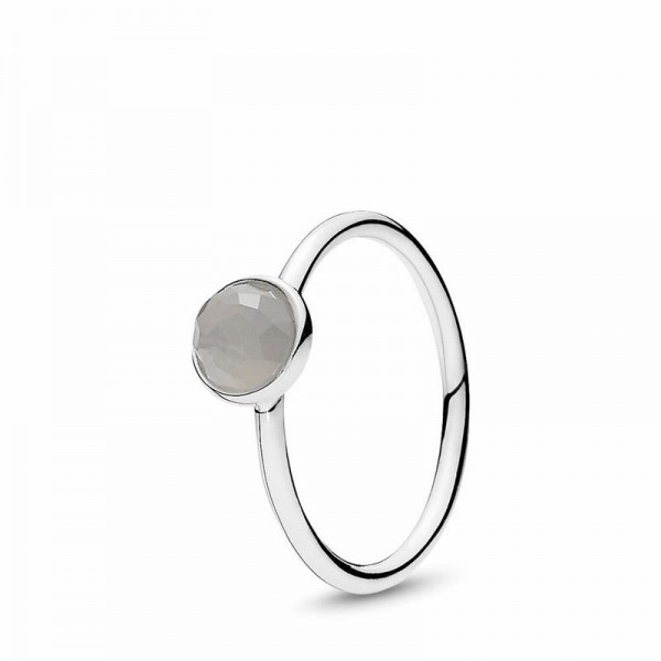 Pandora Jewelry June Droplet Ring Sale,Sterling Silver
