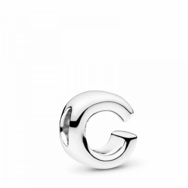 Pandora Jewelry Letter C Charm Sale,Sterling Silver