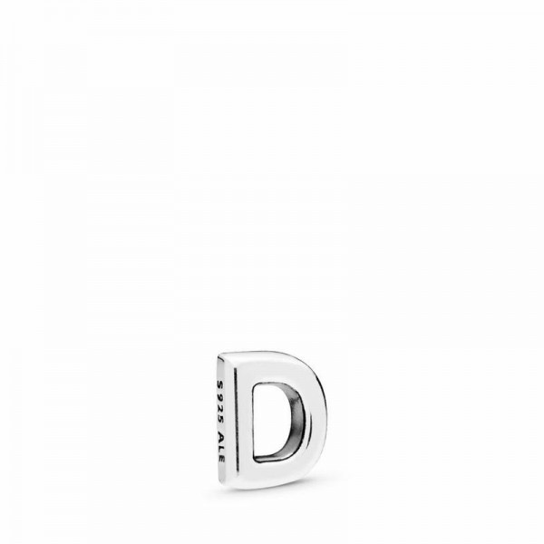 Pandora Jewelry Letter D Petite Locket Charm Sale,Sterling Silver