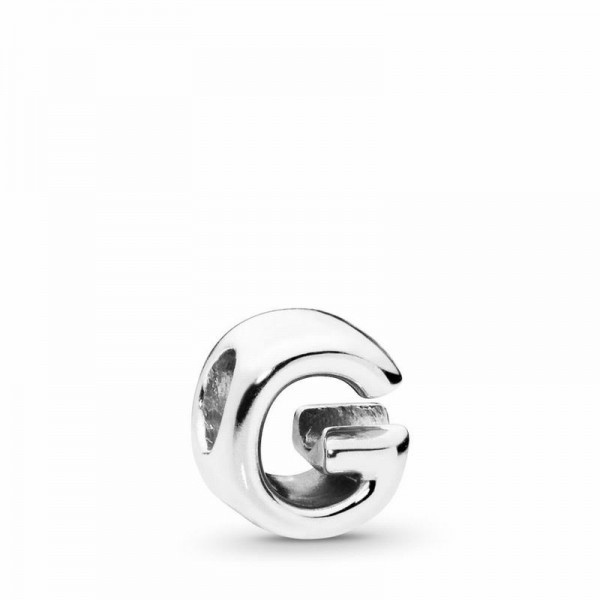 Pandora Jewelry Letter G Charm Sale,Sterling Silver