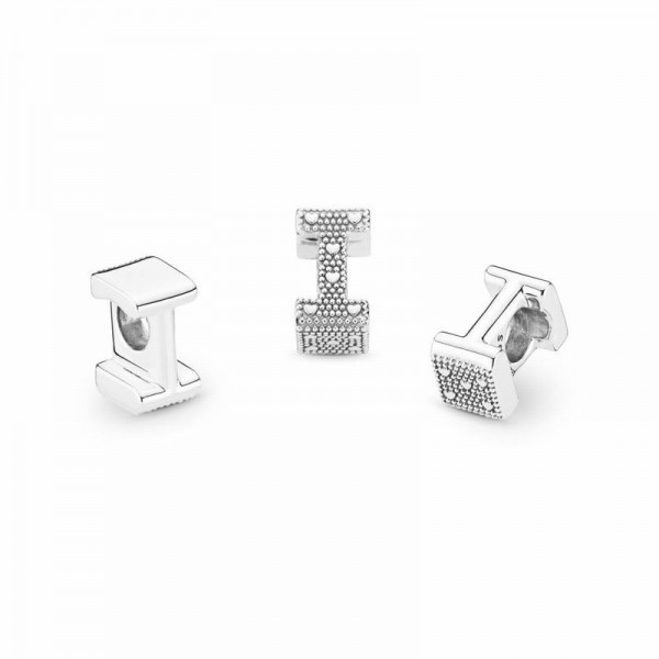 Pandora Jewelry Letter I Charm Sale,Sterling Silver