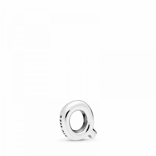 Pandora Jewelry Letter Q Petite Locket Charm Sale,Sterling Silver
