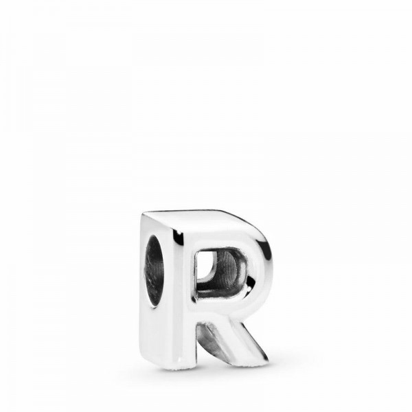 Pandora Jewelry Letter R Charm Sale,Sterling Silver
