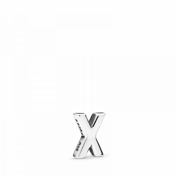 Pandora Jewelry Letter X Petite Locket Charm Sale,Sterling Silver