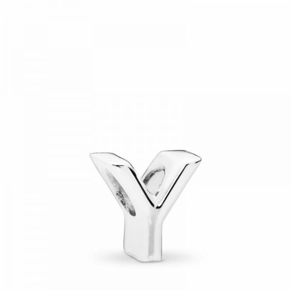 Pandora Jewelry Letter Y Charm Sale,Sterling Silver
