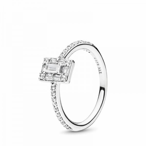 Pandora Jewelry Luminous Ice Ring Sale,Sterling Silver,Clear CZ