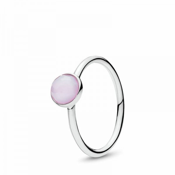 Pandora Jewelry October Droplet Ring Sale,Sterling Silver