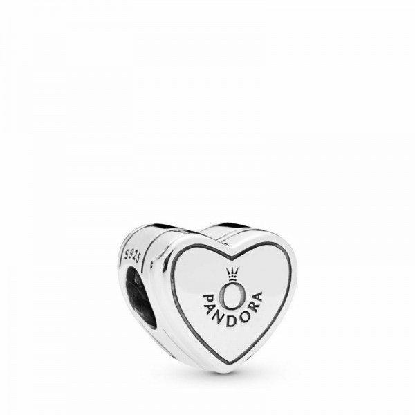 Pandora Jewelry Our Promise Charm Sale,Sterling Silver,Clear CZ