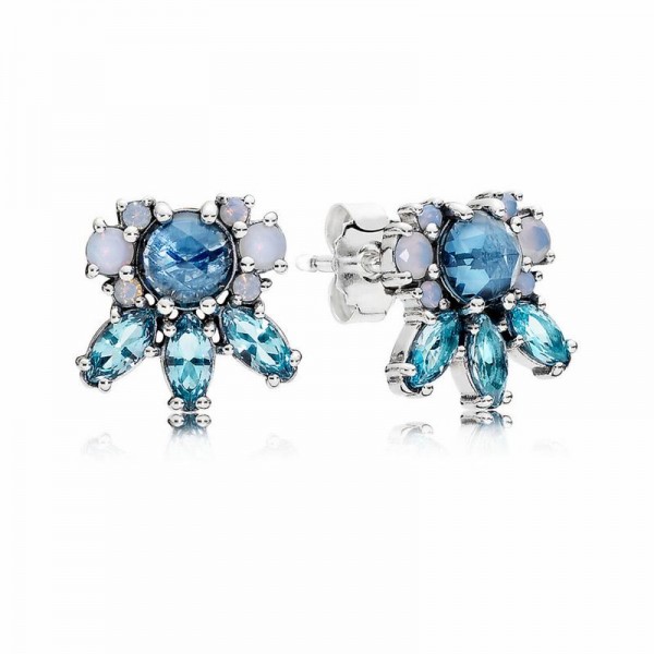 Pandora Jewelry Patterns of Frost Stud Earrings Sale,Sterling Silver