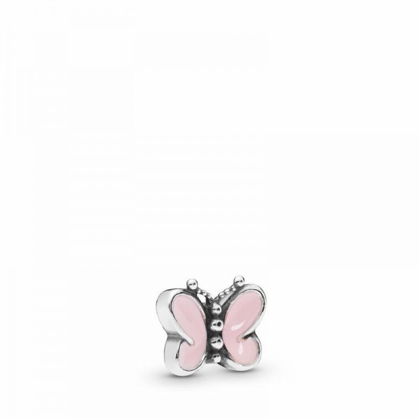 Pandora Jewelry Pink Butterflies Petite Charm Sale,Sterling Silver