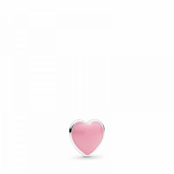 Pandora Jewelry Pink Heart Petite Locket Charm Sale,Sterling Silver