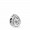 Pandora Jewelry Radiant Teardrop Charm Sale,Sterling Silver,Clear CZ