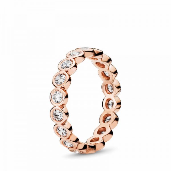 Pandora Jewelry Rose™ Alluring Brilliant Ring Sale,Clear CZ