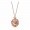 Pandora Jewelry Rose™ Harmonious Hearts Chime Necklace Sale