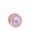 Pandora Jewelry Rose™ Lavender Radiant Hearts Charm Sale,Clear CZ
