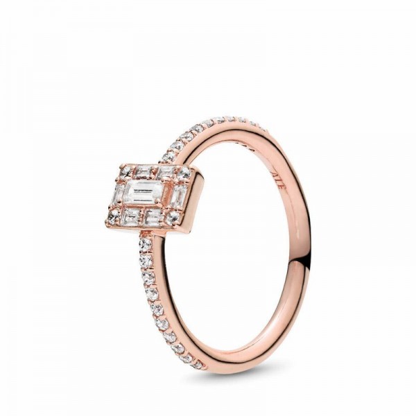 Pandora Jewelry Rose™ Luminous Ice Ring Sale,Clear CZ