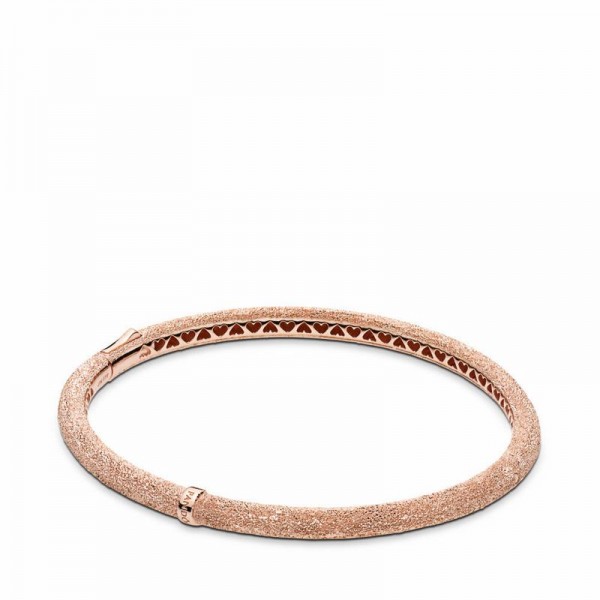 Pandora Jewelry Rose™ Matte Brilliance Bangle Bracelet Sale