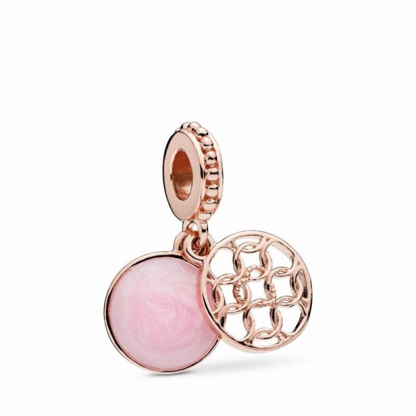 Pandora Jewelry Rose™ Pattern of Love Dangle Charm Sale