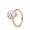 Pandora Jewelry Rose™ Radiant Teardrop Ring Sale,Clear CZ