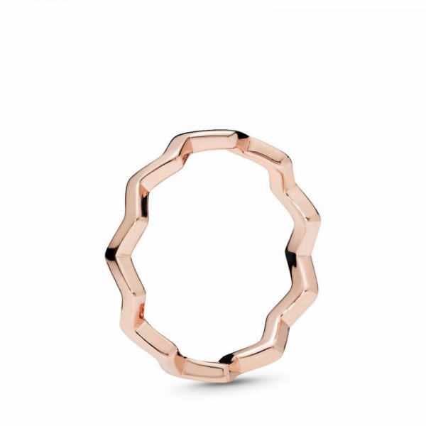 Pandora Jewelry Rose™ Timeless Zigzag Ring Sale