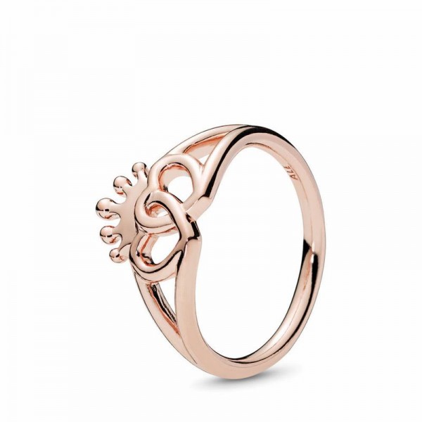 Pandora Jewelry Rose™ United Regal Hearts Ring Sale