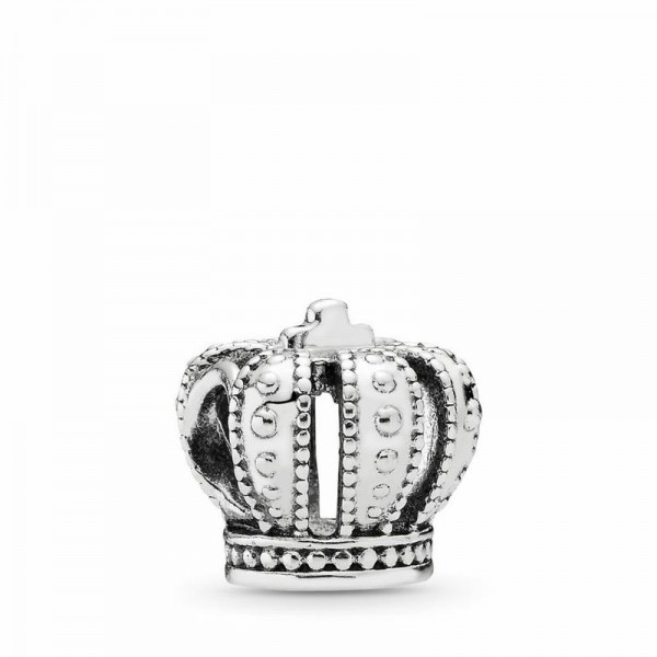 Pandora Jewelry Royal Crown Charm Sale,Sterling Silver