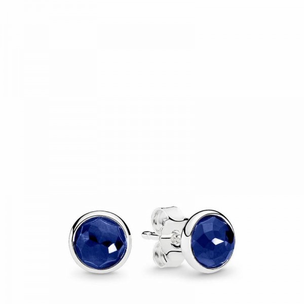 Pandora Jewelry September Droplets Stud Earrings Sale,Sterling Silver