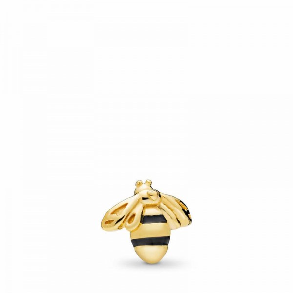 Pandora Jewelry Shine™ Queen Bee Petite Locket Charm Sale,18ct Gold Plated