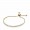 Pandora Jewelry Shine™ Sparkling Strand Bracelet Sale,18ct Gold Plated,Clear CZ
