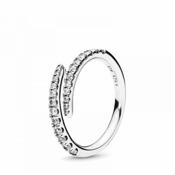 Pandora Jewelry Shooting Star Ring Sale,Sterling Silver,Clear CZ