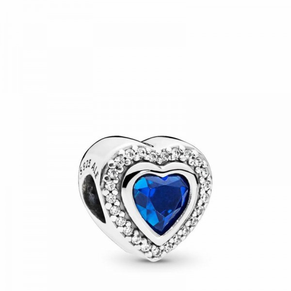 Pandora Jewelry Sparkling Love Charm Sale,Sterling Silver,Clear CZ