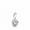 Pandora Jewelry Sparkling Love Knot Pendant Sale,Sterling Silver,Clear CZ